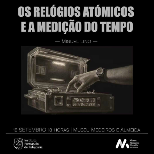 IPR - RODA - 18 de setembro - Miguel Lino, Relógios Atómicos e a Medição do Tempo